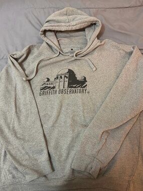 Source Unknown Gray Griffith Observatory Hoodie